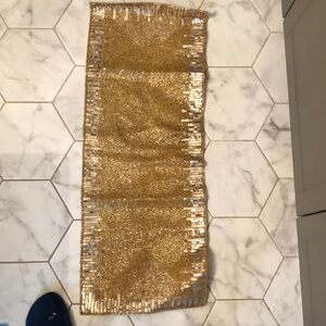 Tahari Home Table Runner Beaded